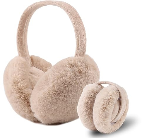 XIAOHAWANG Modisch Damen Ohrenwärmer Winter Ohrenschützer Mädchen Flauschig Ohrschutz für Erwachsene Kinder
