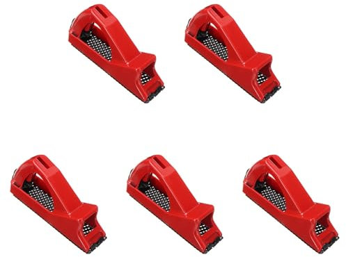 5 x raspa per cartongesso, 145 mm, in legno MDF, in fibra di vetro, pialla fai da te per software in metallo cartongesso e altri