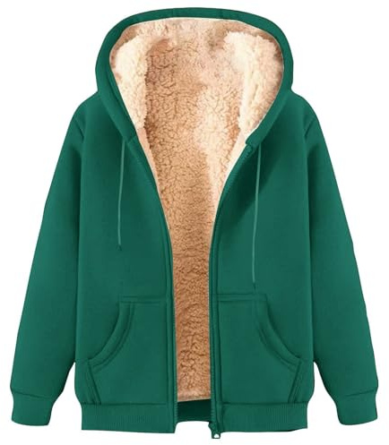 Yolimok Mens Fleece Jackets Full Zip,Cardigans For Men Uk Zip Up Hoodie With Hood Sherpa Fleece Jackets Men Fleece Hoodie Long Sleeve Windproof Warm Tops Thick Coats With Pockets Outerwear