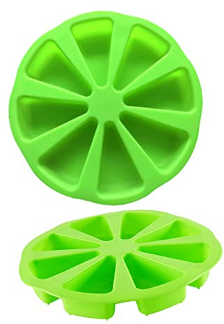 HOLIDYOYO Set di da Forno in Silicone 2 Pezzi per Cioccolato a Forma di Arancia per Dolci in Silicone