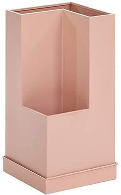 Umbrella Stands Creative Home Umbrella Stand Doorway Double Bucket Umbrella Rack Hotel Restaurant Supermarket Umbrella Drain Holder Porch Gold,Pink
