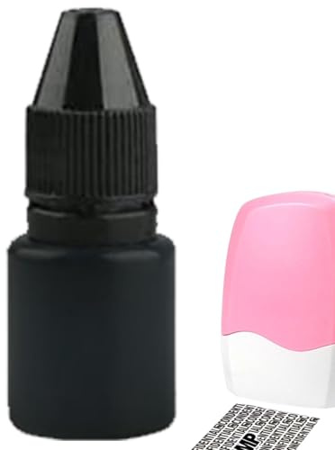 Identity Protection Roller Stamp - Privacy Ink Roller For Address Cover Mail Security | Safe Data Blocker | Confidential Masking Tool