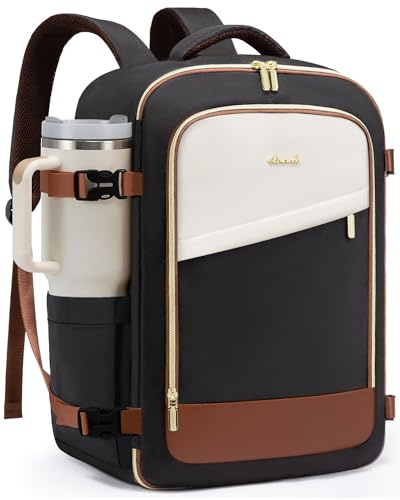 LOVEVOOK Ryanair Handgepäck 40x30x20, 24L Travel Handgepäck Rucksack | Ryanair Rucksack Mit Anti-Diebstahl Tasche für Damen und Herren, Reiserucksack Cabin Bag für Eurowings, Wizz Air