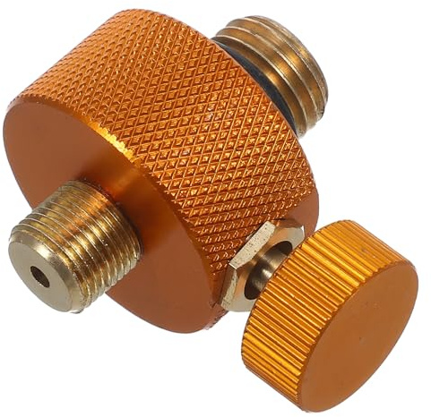 WRITWAA Outdoor Gaskartuschen Adapter Umrüstkopf Für Gasflaschenventile Naher Osten Metall Campingkocher Anschluss Schnellkupplung Für Flüssiggas Kompakt Und Leicht Für Outdoor Ausstattung