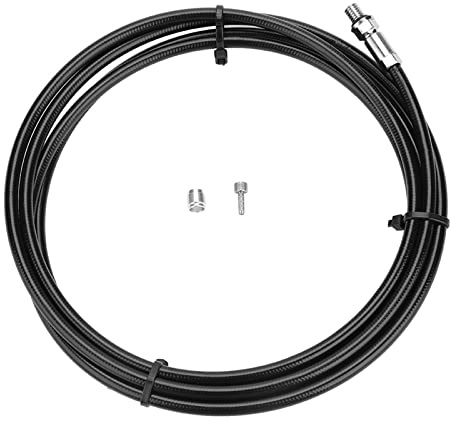 Fahrradbremsölschlauch, 2m Hydraulisches Scheibenbremsölleitungsset mit Olive, Steckereinsatz für AVID E5 E9 ER XX XO