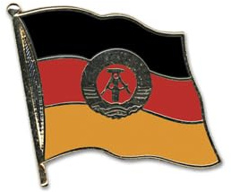DDR Flaggen Pin | Pins von Bundesländern und Städte Wappen Anstecker