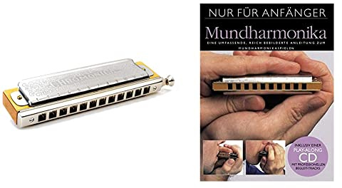 Hohner M27001X Super Chromonica 270 C-Dur Mundharmonika & Nur Für Anfänger Mundharmonika Buch+Cd: Lehrmaterial, CD für Mundharmonika (diat./chr.): Eine umfassende