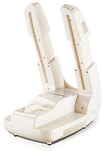 Samnuerly Secador de Botas y secador de Guantes, Plegable, Limpieza con ozono para Eliminar olores, Bota portátil de Viaje para el hogar 220 V, Adecuada para Varios Tipos de Zapatos, 27x17x10cm