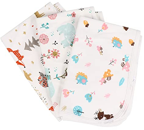Kisangel 3 Pièces Matelas Imperméable pour Garçon Fille Tapis De Change avec Absorption Rapide Lot de Tapis Urinoir Né