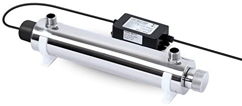 Swan Stérilisateur UV 16 watts 12 Volt DC Filtre à eau potable pour éliminer les bactéries de camping-car, bateaux