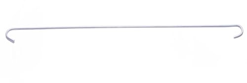 DAPRONA 100x Crochets pour Tuile Droits Argent 340mm Fixation de Tuiles, Montage Facile