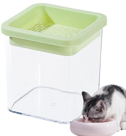 Hydrokultur-Katzengras-Anzuchtkasten, Hydrokultur-Katzengras-Keimschalen für Sprossen, Weizengras-Anzuchttopf, transparente Katzengras-Setzlingschale, Haushaltskatzengrasbox, Bio-Katzengras-Tablett