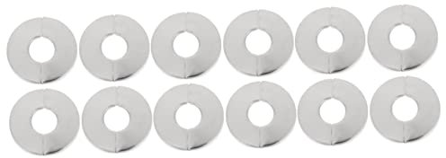 Yardenfun 3sets Wasser Platte Edelstahl Dekorative Abdeckung Fingerprint Resistent Heizkörper Kragen Abdeckung 4 Stücke * 3