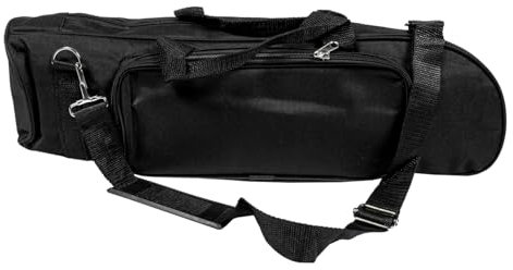 Vaguelly Robuste Trompetentasche Aus Hochwertigem Material Stoßfest Und Tragbar Mit Praktischem Zubehörfach Komfortable Hand Schultertasche Für Langanhaltenden Schutz Und Einfache Mitnahme
