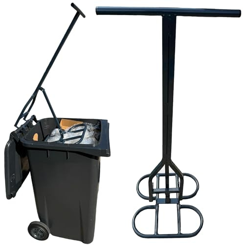 STORM TRADING GROUP Rubbish Press Compactor For Standard Wheelie Bins Household Trash Recycling Ideal For Household Waste Compacting Strong Steel