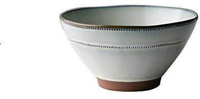 7LiuYueFei6 Cuencos para Sopa Cuenco Grande, Cuenco para Sopa para el hogar Cuenco Individual de cerámica Cuenco Hondo de Porcelana para Fideos Ramen (3) (2 de un Solo tamaño)