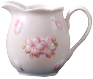 RYUQW3RE Salsiera Caffettiera in Ceramica Sakura for salsiera e salsiera(White)