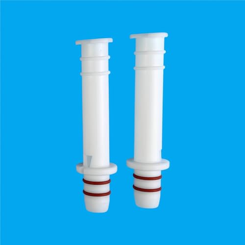 1 Paar Puffing Tube Zylinder-Erweiterungsstange, kompatibel mit MK kompatibel mit SOQIS Softeismaschinen, Größe 18 x 128 mm