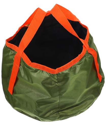 PRETYZOOM Bassin Pliable Portable Ultra-léger avec Double Poignées Bac à Eau Compact pour Camping Randonnée et Activités Extérieures Résistant et Facile à Transporter pour Voyage et Plein