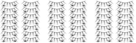 Abaodam 21pairs Halloween False Eyelashes for Women Unique Festival Makeup Artificial Lashes with Bat and Spiderweb Design Dramatic Cosplay Party Accessories