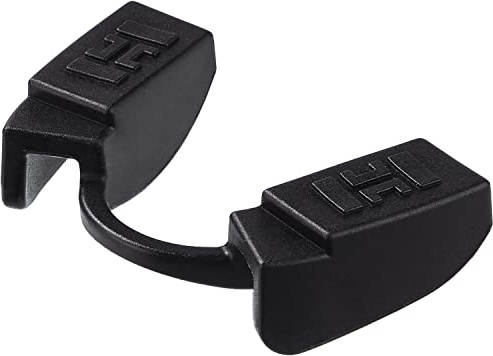 Powerlifting Mouthguard for All Strength Training Sports, Fitness Mouthpiece with Slim Design,Perfect Protective Gear in Gyms (1 Pack Black)