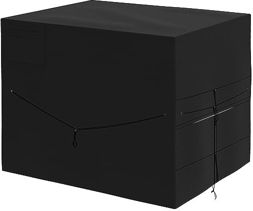 Adnee Pool Heat Pump Cover - 39.7 x 33.8 x 30.7 Waterproof Pool Equipment Cover for Winter- Adjustable Pool Heater Winter Cover for Outside Units