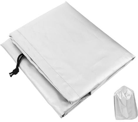 KONTONTY Funda para Parrilla De Jardín Protector Suelo Barbacoa Fácil De Poner y Quitar