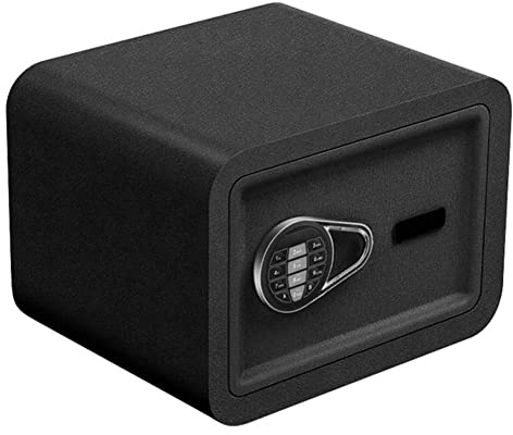 CLSDRZC Feuerfestes, wasserdichtes Depot, digitales Sicherheitsschrankschloss, Schränke, Bargeld, Stabiler massiver Stahl, Schmuck, Geld, kleines elektronisches Depot - 38X