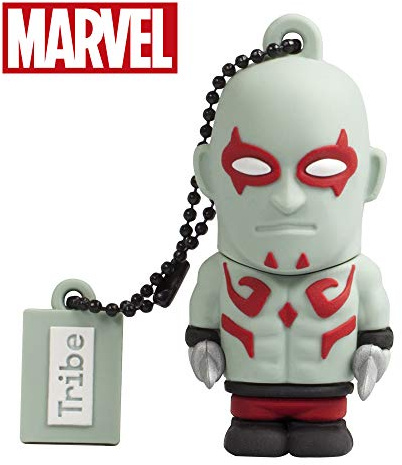 Llave USB 16 GB Drax - Memoria Flash Drive 2.0 Original Marvel Avengers, Tribe FD035504