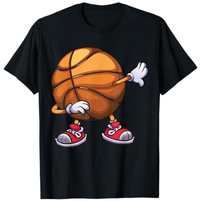 Dabbing Basketball-Shirt lustig Ball Dab Tanz Kinder Geschen T-Shirt