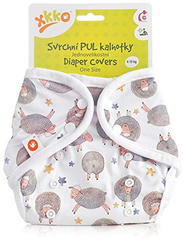 XKKO Überhose (PUL) - One Size (4-15 kg) - Verträumte Schafe