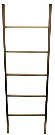 Kleiderleiter Kleiderständer Handtuchhalter stummer Diener (Tragrohr+Stufen Edelstahl Quadratrohr 1m)