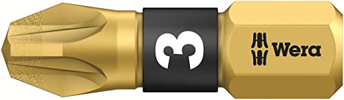 Wera PZ3 POZIDRIV Screwdriver Bit Insert Diamond