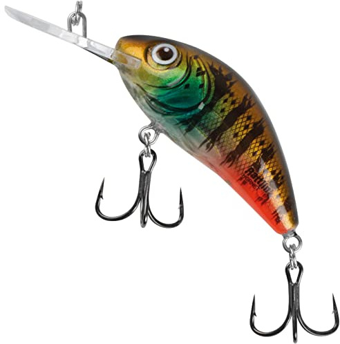 Salmo Rattlin Hornet Wobbler Leurre Pêche Carnassier flottant, couleurs Salmo : Hot Gill Clear, longueurpoidscomportement de courseprofondeur de plongée : 5,5 cm 10,5 g flottant 2-4 m