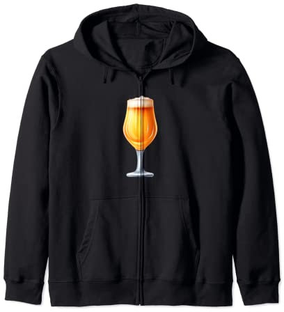 Buveur de bière en verre tulipe Sweat à Capuche