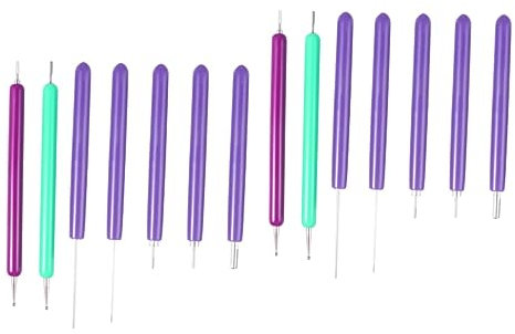 SEWACC 14 Pcs 1 Penna Di Carta Quilling Curling Penna Quilling Kit Quilling Strumento Quilting Strumenti Viola Strumenti Quilting Forniture Quilling Felice Mestiere Quilling Kit