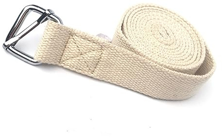 Yardwe 3 Meter Yoga Stretchband aus Baumwolle Elastisches Fitness Gummiband für Pilates und Tägliche Übungen Formstabiler Fitnessgürtel für Dehnung und Aufwärmen