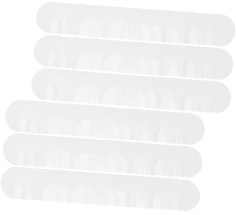BELLIFFY 6pcs Hair Extension Heat Shield Guards for Braids Heat Protection for Coloring
