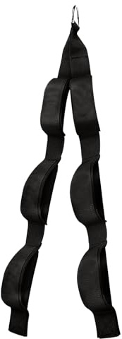 3 Abschnitt Länge Trizeps Seil, Lange Pulley Gym Griff, Trizeps Griff für Pull Downs, Push Ups, Sit Ups, Lange Trizeps Seil mit Schnalle, Gym Griff, Bizeps Training Ausrüstung