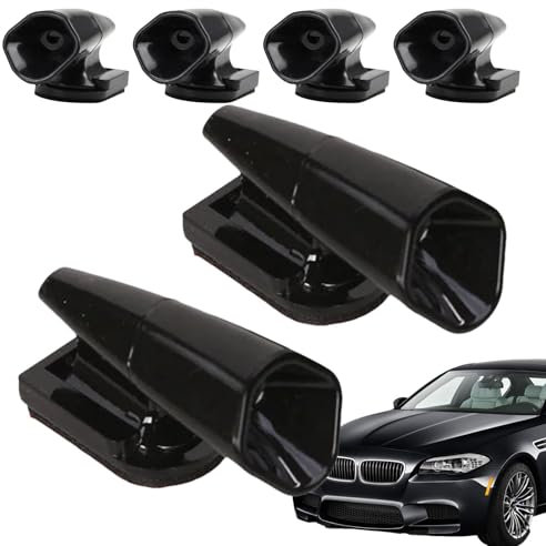 Silbato de ciervo para coche, dispositivo de advertencia ultrasónico de animales para viajes en el bosque - Evita colisiones. - Accesorios para exteriores de coche con cinta adhesiva de doble cara