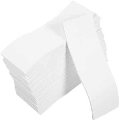 MUSISALY 500stücke Selbstklebende Papier-serviettenringe Weiß Praktische Napkin Bands Weiche Und Haltbare Tischdeko Für Hochzeit Party Restaurant Verhindert Serviettenverlust Bulk