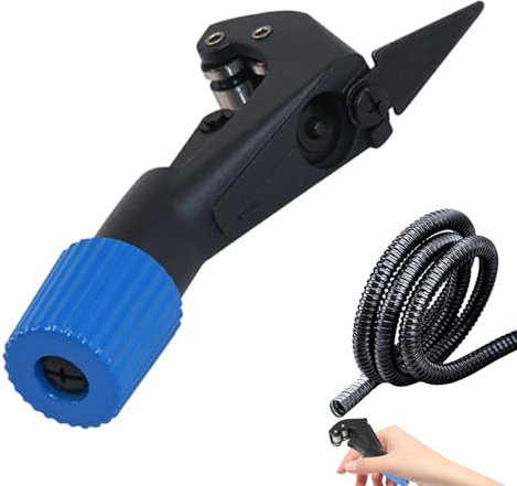 Taglierina per tubi in metallo, strumento per il taglio del tubo metallico,Strumento per il taglio del tubo antiscivolo in metallo | Strumento di taglio del tubo portatile per la riparazione fai da