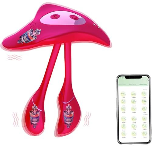 TDLPlus APP Vibratoren für Sie Klitoris und G-punkt mit 9 Vibrationsmodi, Silikon Butterfly-Vibrator Vibro Ei Mini Vibrator Klitoris Stimulator Vibratorensets Sexspielzeug für Frauen Paare