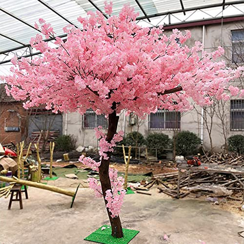Alberi di ciliegio artificiali fiori di Sakura bianco per decorazione festa di nozze interni esterni casa ufficio 1,8 x 1 m