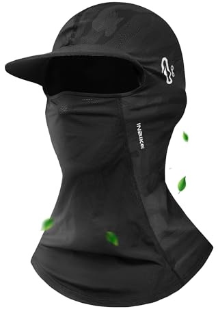 INBIKE Balaclava Face Mask for Men Women UV Protection Motorcycle Cover Breathable Ski Mask Neck Gaiter Summer Camouflage