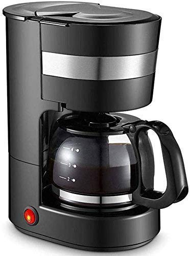 Machine à Café Cafetière, Machine à Café Ménagère, Cafetière en Verre Filtre Automatique de Type Goutte à Goutte, Base D'Isolation à Température Constante, Anti-Brûlure Sèche, Facile à Enlever Et Éta