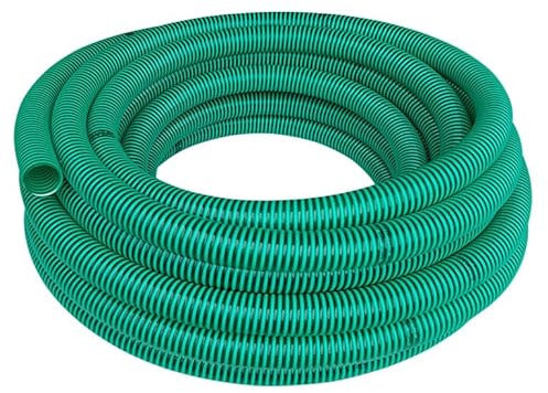 REKUBIK 38mm 1 1/2 (25m) Spiralschlauch Saug-/Druckschlauch Grün