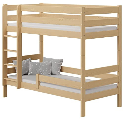 Etagenbett aus Kiefernholz, 80 x 190 cm