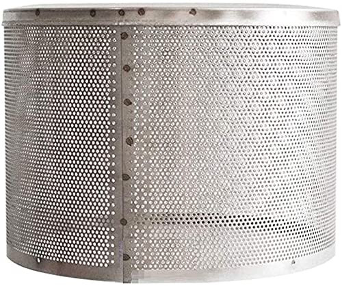 Terrassenheizer-Ersatz-Brennnetzabdeckung, Outdoor-Erdgas-Edelstahl-Herdkopf-Sicherheitsgitter-Abdeckung Teile Zubehör,Silber(0.5ft)
