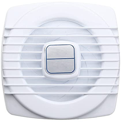 CAZARU Extractor de Cuerda de 12w y 6 Pulgadas para Cocina, baño, Inodoro, pequeño Aparato de Aire Acondicionado, Ventilador Extractor, ventilación de bajo Ruido